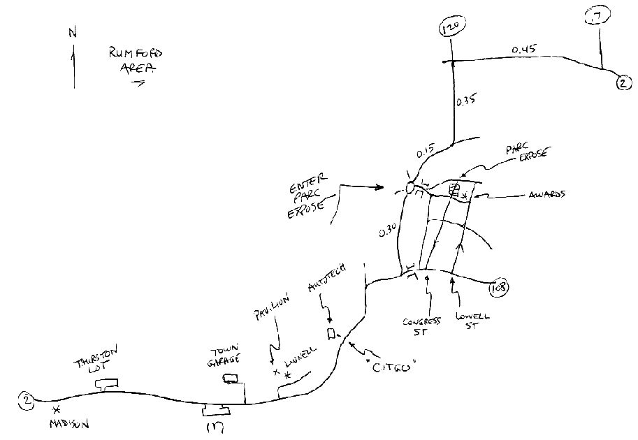 Map of Rumford Area