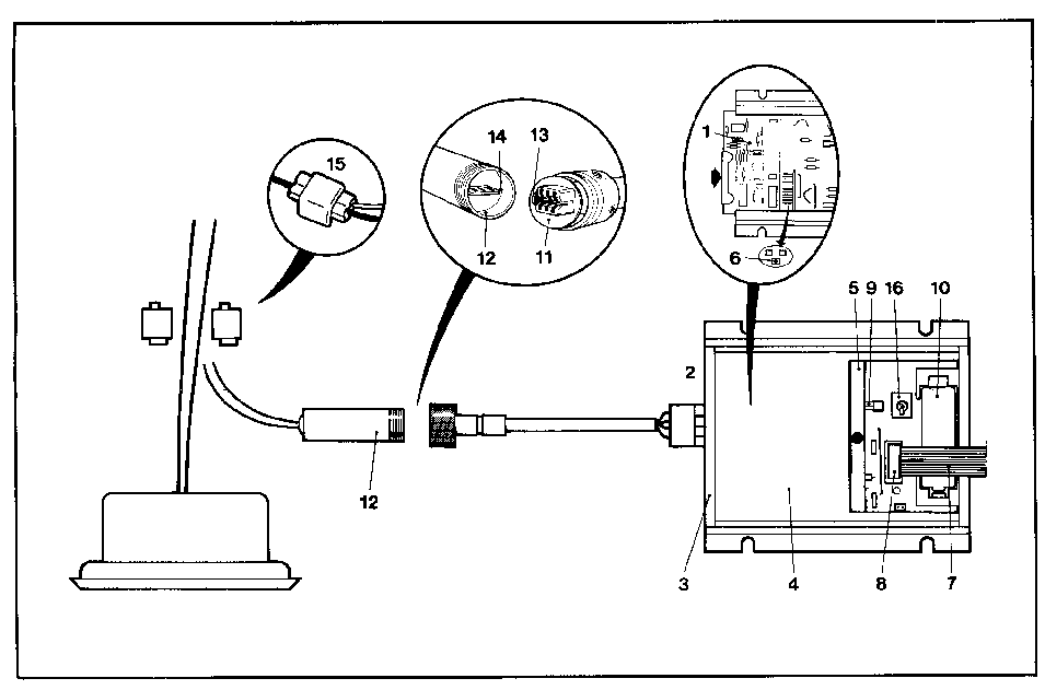 Electronic Speedometer Installation Diagram